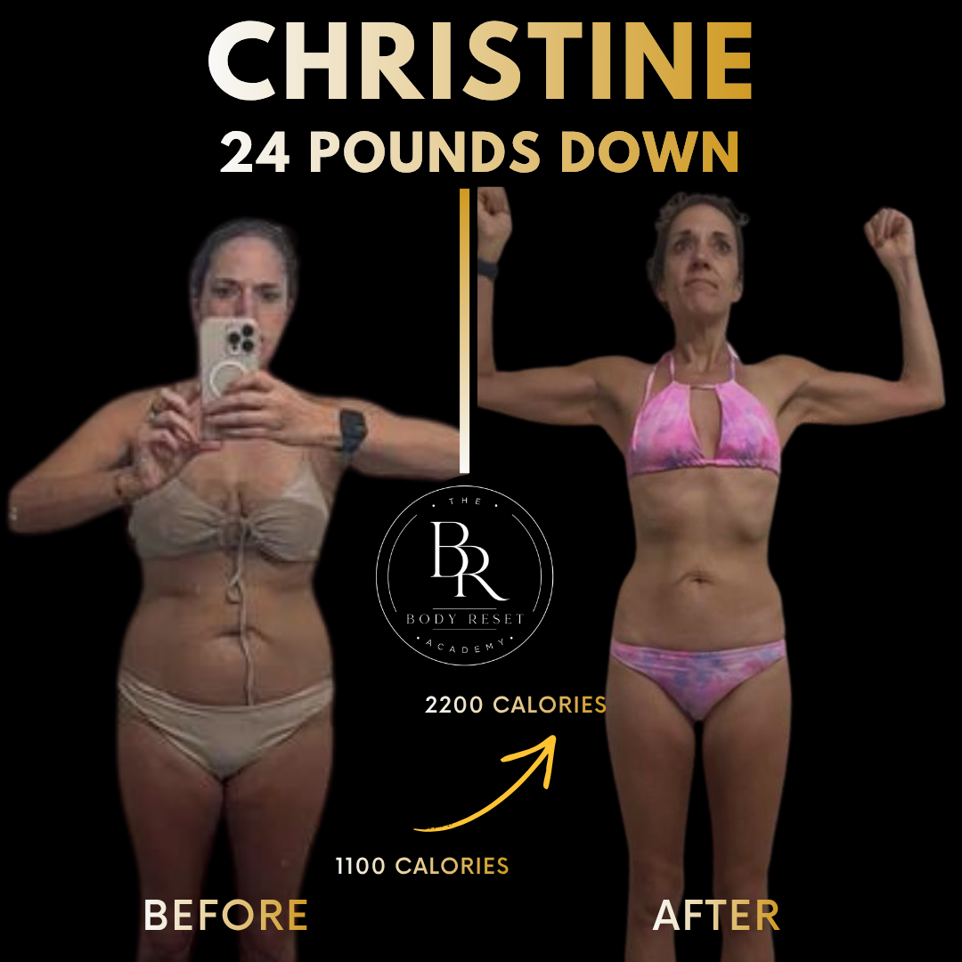 Christine — 24 pounds down transformation